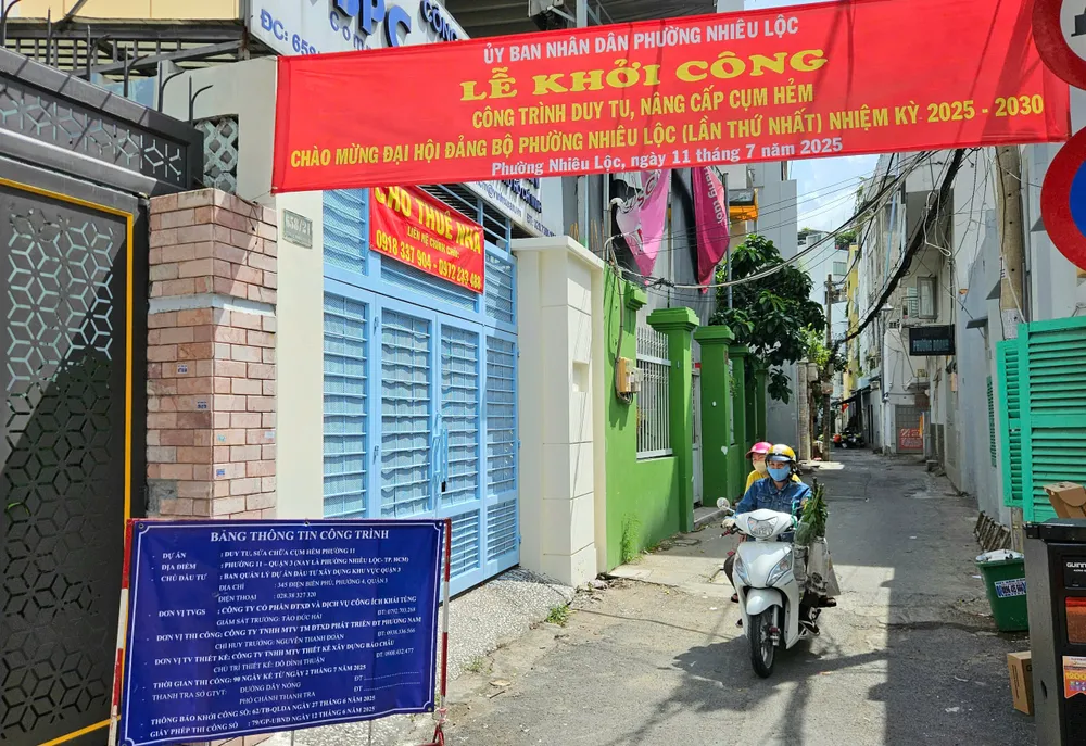 Hẻm 658 đường Cách Mạng Tháng Tám đang được duy tu, nâng cấp z6793131700826_20c400a17410b325a8343cc572474481.jpg