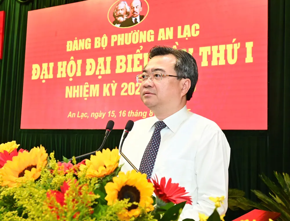 Đồng chí Nguyễn Thanh Nghị phát biểu chỉ đạo. Ảnh: VIỆT DŨNG z6912350318659_a7a117946e1ec860a3818530c5aafef1.jpg