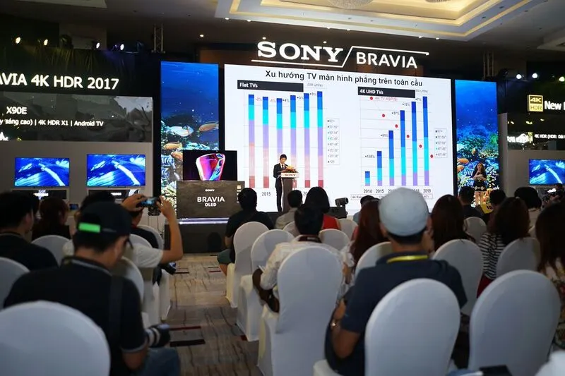 Sony trình làng dòng TV 4K HDR mới nhất ảnh 3 Sony trình làng dòng TV 4K HDR mới nhất ảnh 3