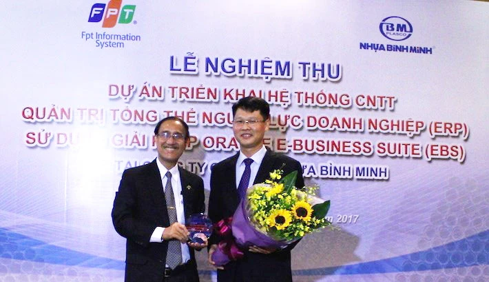 FPT IS nghiệm thu và đưa vào sử dụng ERP tại Công ty Cổ phần Nhựa Bình Minh