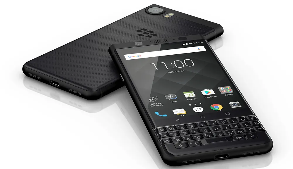 BlackBerry KEYone Black Edition - Thiết kế đen hoàn toàn ảnh 2