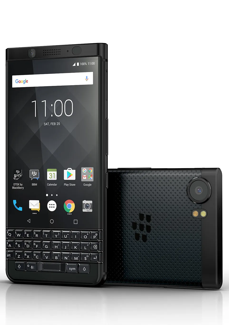 BlackBerry KEYone Black Edition - Thiết kế đen hoàn toàn ảnh 1