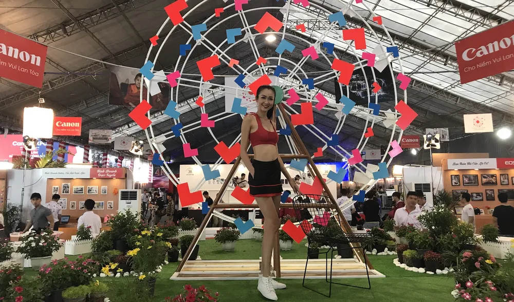 Sắc màu công nghệ Canon EXPO 2017  ảnh 1
