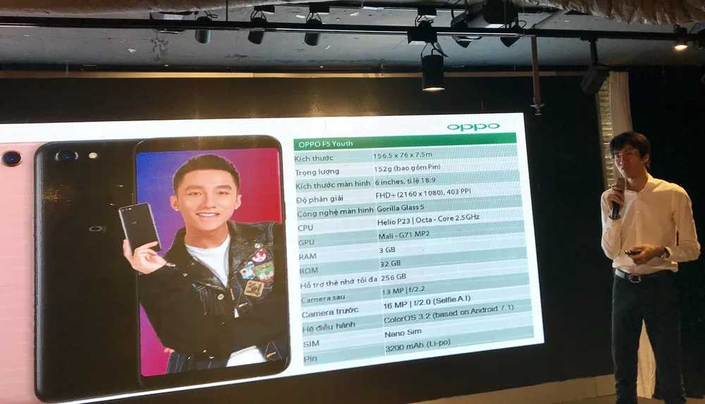 OPPO tiếp tục ra mắt F5 Youth, giá 6.190.000 đồng ảnh 3