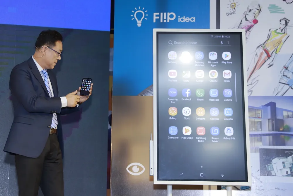 Chính thức ra mắt bảng điện tử Samsung Flip WM55H ảnh 3