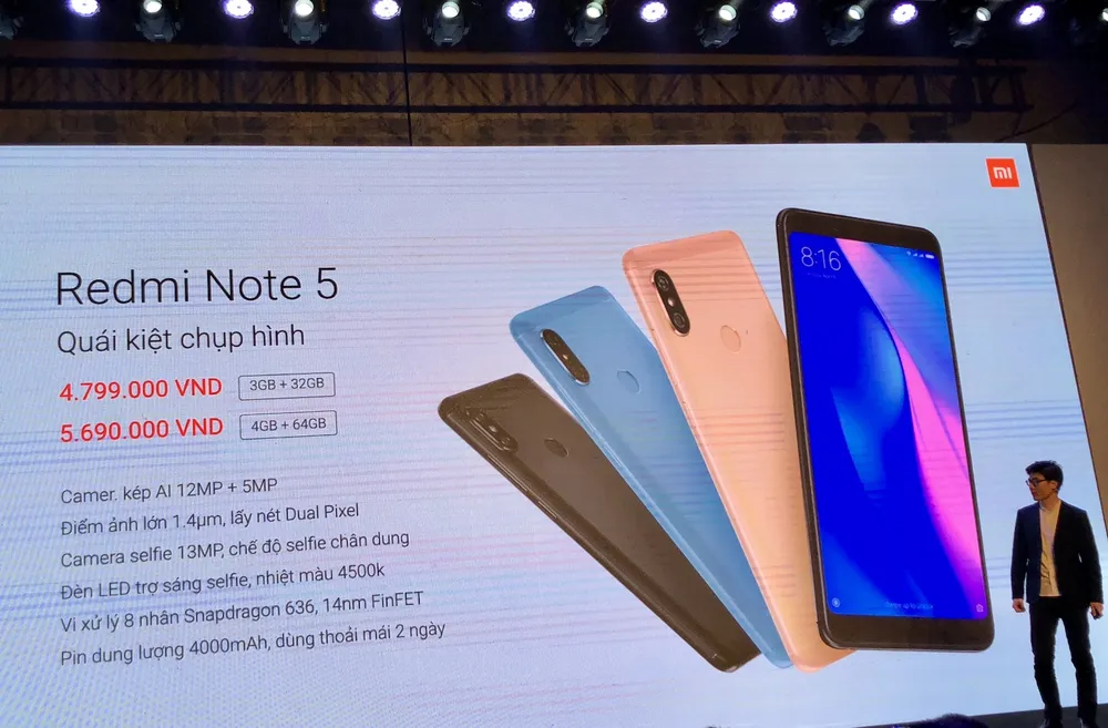 Xiaomi Redmi Note 5: Cấu hình khác nhau, giá cũng khác nhau ảnh 2