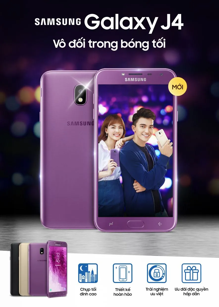 Samsung Galaxy J4 trẻ trung ở phân khúc tầm trung ảnh 1