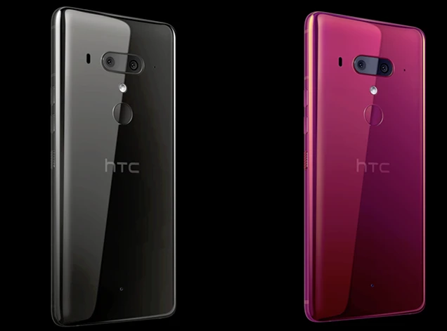 HTC U12 plus bán ở Việt Nam với hai màu Đen gốm và Đỏ quyến rũ