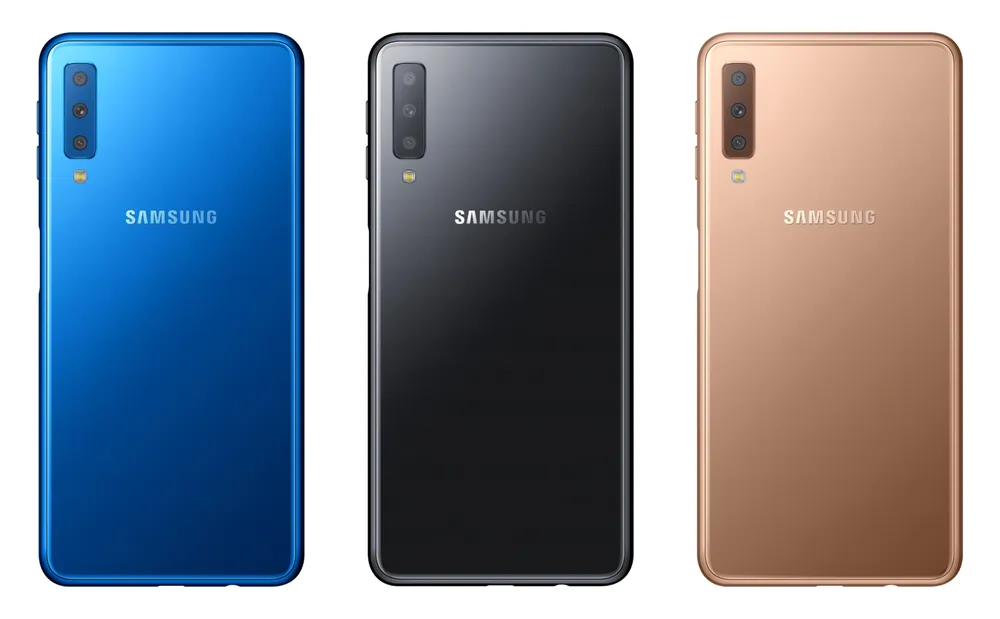 Galaxy A7 với 3 camera sau chính thức ra mắt thị trường Việt Nam ảnh 1