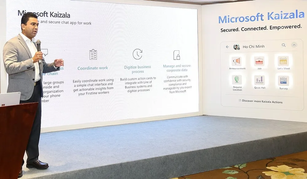 Microsoft Kaizala mang lại nhiều lợi ích cho daong nghiệp