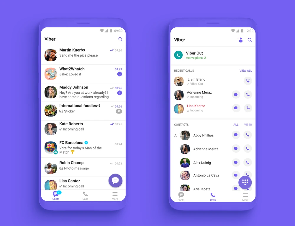 Viber 10 với thiết kế mới