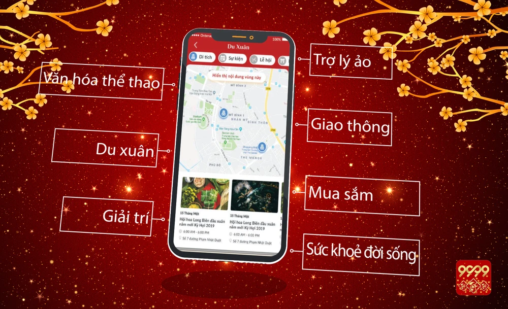 App “9999 Tết” mang lại nhiều giá trị thiết thực