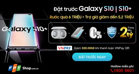 FPT Shop tặng bộ quà 6 triệu đồng cho khách đặt trước Galaxy S10 | S10+  ảnh 2