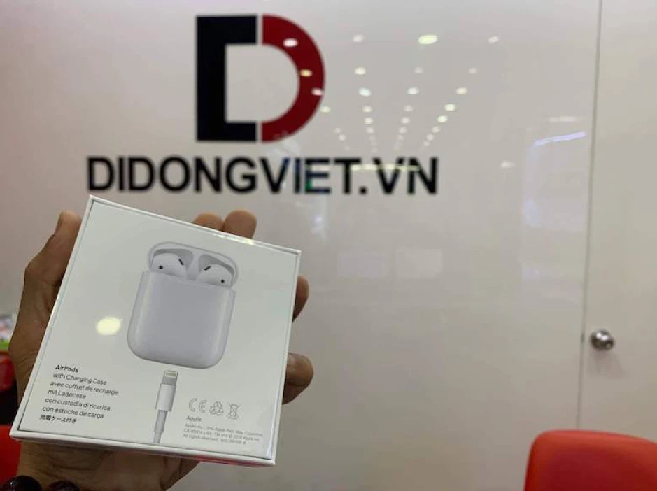 Airpods 2 đầu tiên về Việt Nam tại Di Động Việt