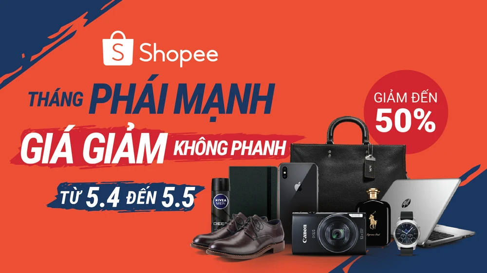 Shopee khởi động chương trình ưu đãi đặc biệt dành riêng cho phái nam