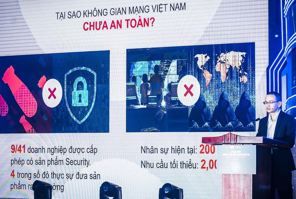 Công ty An ninh mạng Viettel giới thiệu các công nghệ của công ty