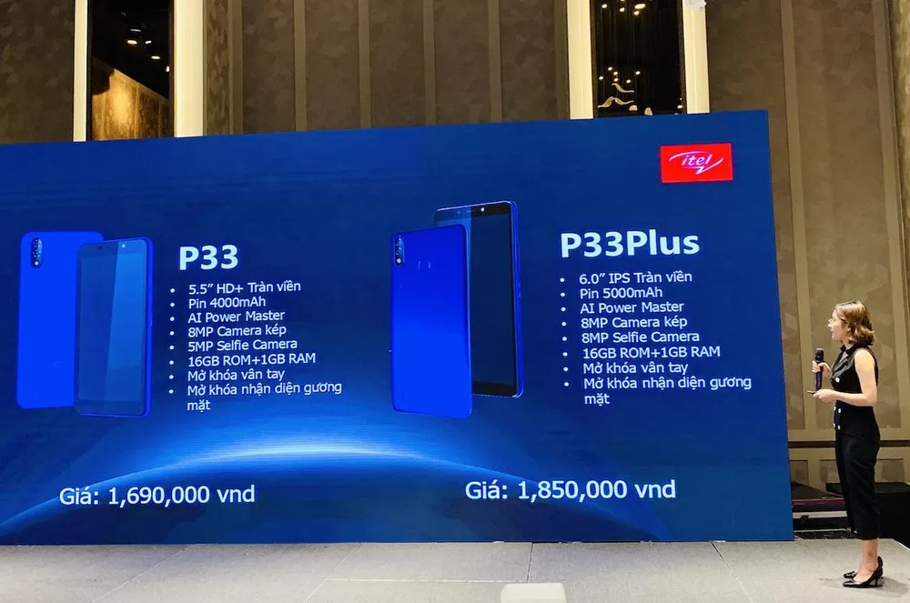 Bộ đôi P33 và P33 Plus của Itel giá chỉ 1.690.000 đồng và 1.850.000 đồng ảnh 2 Bộ đôi P33 và P33 Plus của Itel giá chỉ 1.690.000 đồng và 1.850.000 đồng ảnh 2