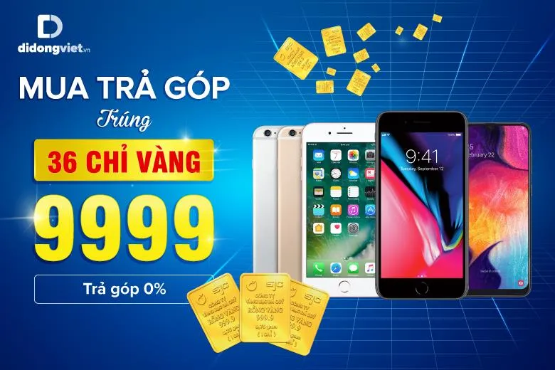 Cơ hội trúng vàng 9999 khi mua iPhone tại Di Động Việt. ảnh 2