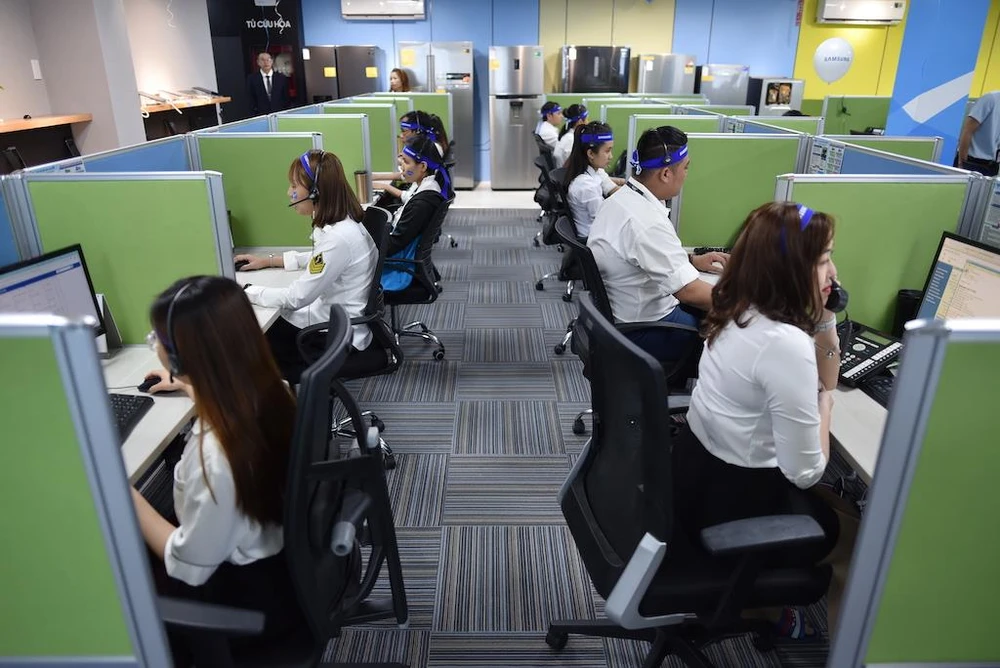 Samsung Vina chính thức khai trương Tổng đài chăm sóc khách hàng 24/7 ảnh 1 Samsung Vina chính thức khai trương Tổng đài chăm sóc khách hàng 24/7 ảnh 1