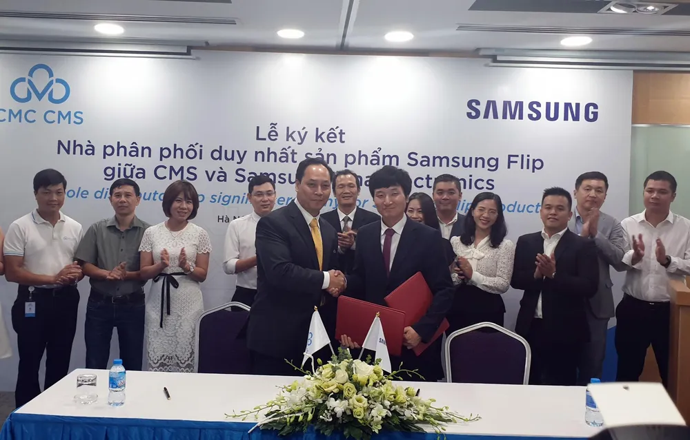 CMS trở thành nhà phân phối sản phẩm Samsung Flip tại Việt Nam ảnh 1 CMS trở thành nhà phân phối sản phẩm Samsung Flip tại Việt Nam ảnh 1