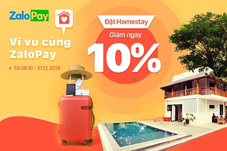 Dùng ZaloPay thoải mái thanh toán, đánh giá dịch vụ Luxstay  ảnh 3