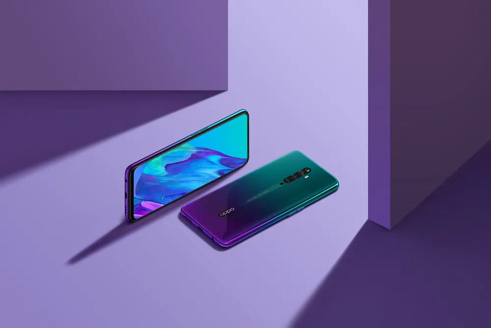 OPPO Reno2 F Xanh Tinh Vân bán độc quyền tại Thế Giới Di Động ảnh 1