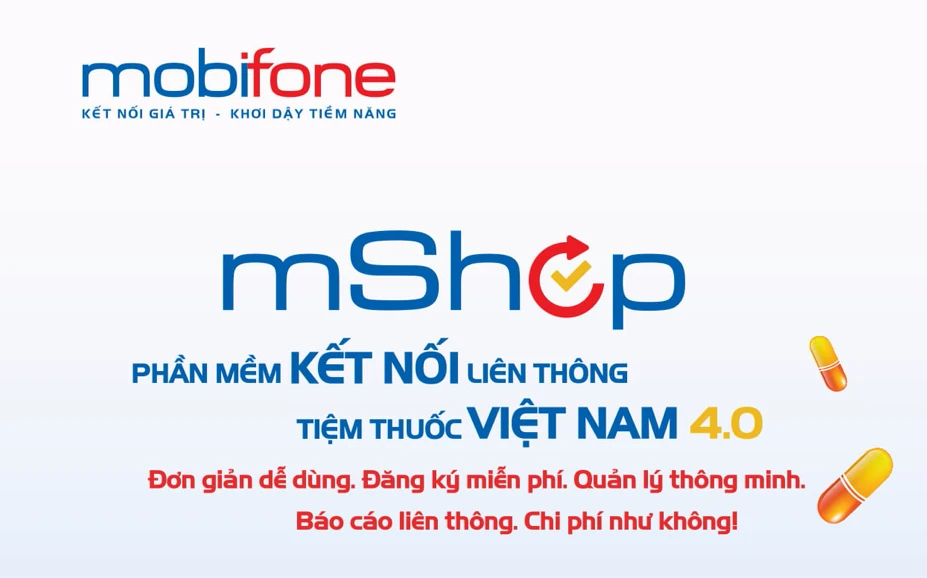 Phần mềm mShop được phát triển trên nền tảng điện toán đám mây