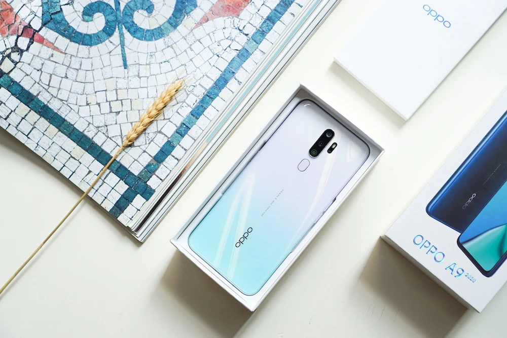 OPPO A9 2020 Trắng Ngọc Thạch