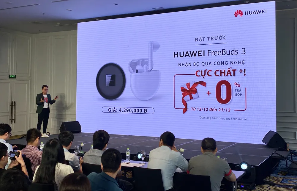 FreeBuds 3 với giá gần 4,3 triệu đồng ảnh 2 FreeBuds 3 với giá gần 4,3 triệu đồng ảnh 2