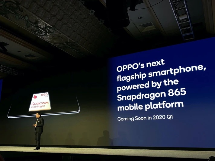 Alen Wu – Phó Chủ tịch và Chủ tịch mảng Bán hàng toàn cầu của OPPO, phát biểu tại Qualcomm Snapdragon Tech Summit