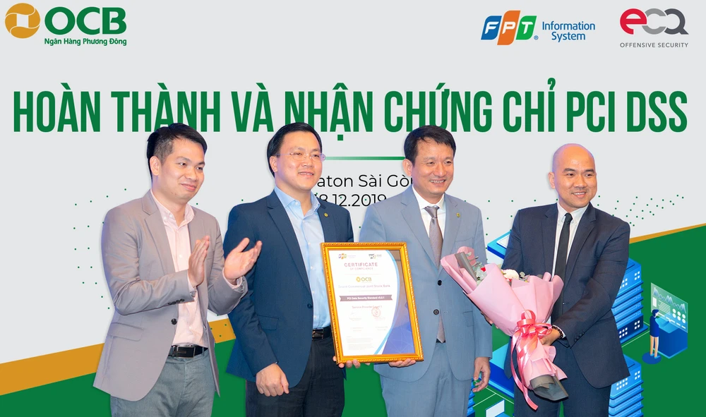 OCB triển khai thành công OPEN API và nhận chứng chỉ PCI DSS