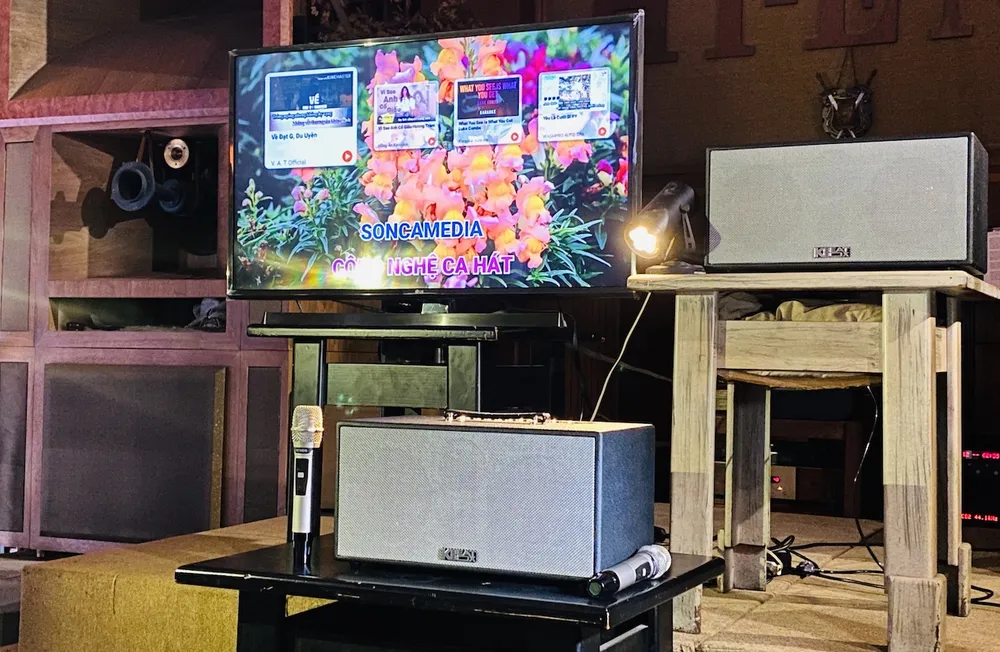Sơn Ca Media ra mắt loa Kbeatbox KSNET 450  ảnh 1 Sơn Ca Media ra mắt loa Kbeatbox KSNET 450  ảnh 1