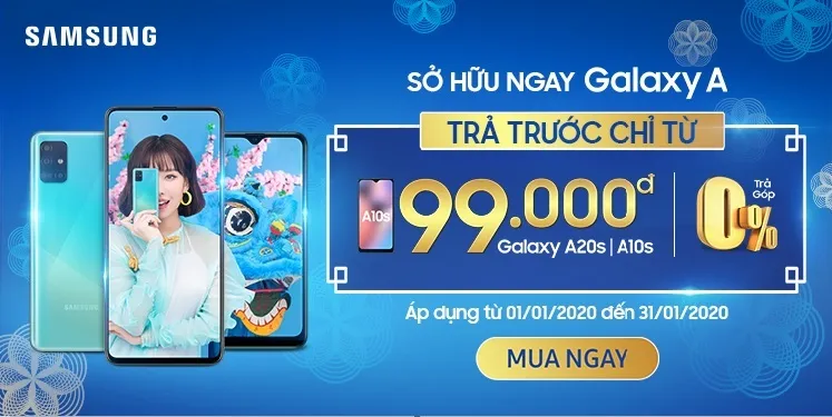 Samsung giới thiệu chương trình “Ưu đãi đột phá – Đón Tết hạng A” ảnh 1 Samsung giới thiệu chương trình “Ưu đãi đột phá – Đón Tết hạng A” ảnh 1