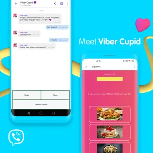 Viber với tính năng Viber Cupid vui nhộn mùa Valentine ảnh 1 Viber với tính năng Viber Cupid vui nhộn mùa Valentine ảnh 1