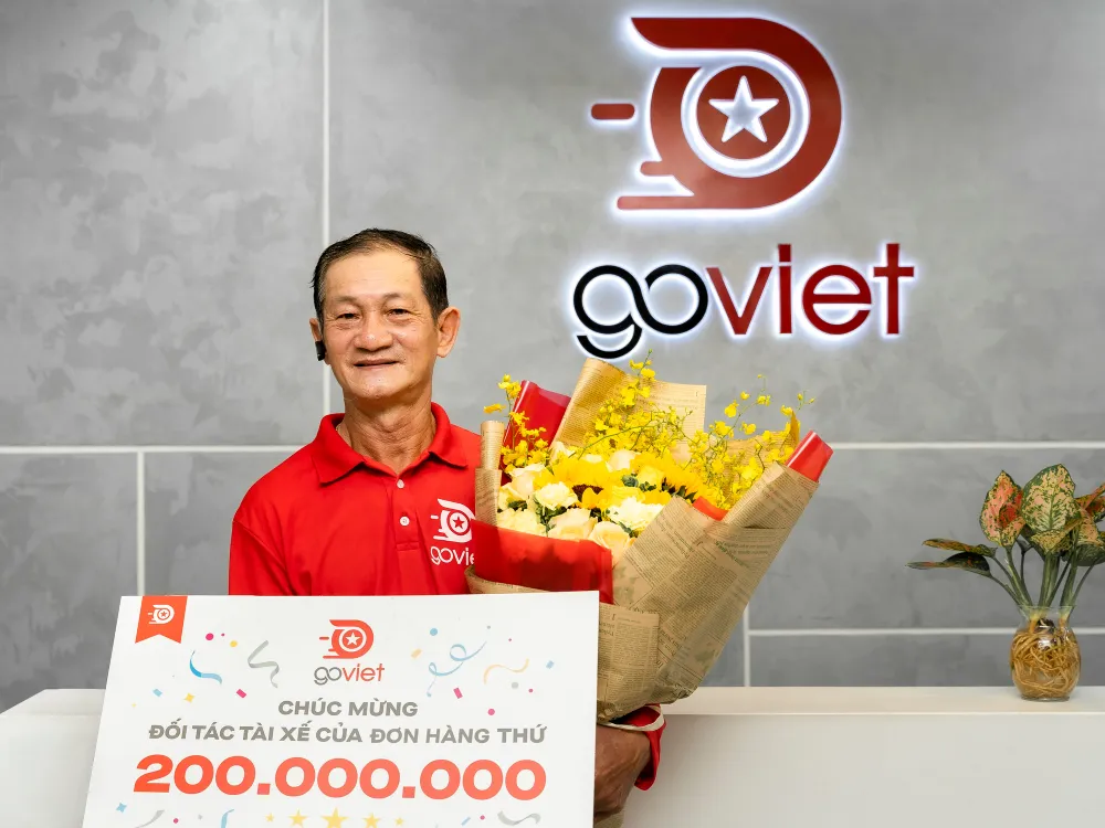 GoViet đạt mốc 200 triệu đơn hàng sau 18 tháng hoạt động