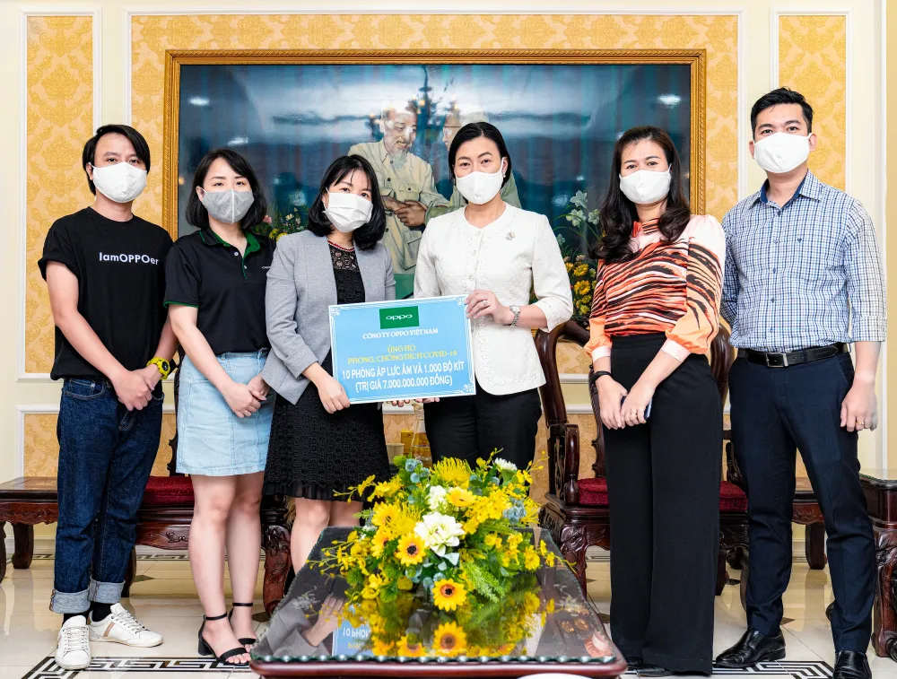 OPPO đóng góp 7 tỷ đồng hỗ trợ Việt Nam phòng chống dịch Covid-19 ảnh 1 OPPO đóng góp 7 tỷ đồng hỗ trợ Việt Nam phòng chống dịch Covid-19 ảnh 1