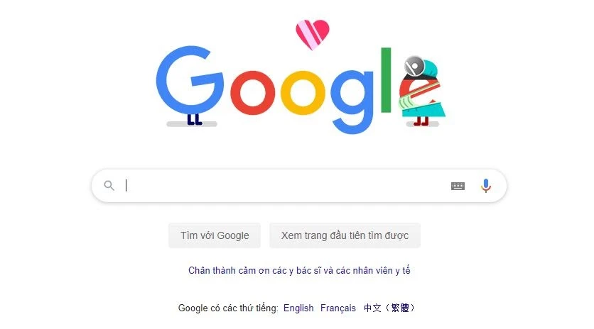 Google bắt đầu tuần lễ tri ân những người đầu tuyến chống dịch COVID-19.