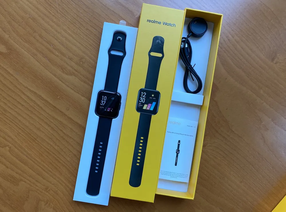Sinh ra Realme SmartWatch và Realme Buds Q là để đồng bộ, cùng thương hiệu, vừa túi tiền... ảnh 1 Sinh ra Realme SmartWatch và Realme Buds Q là để đồng bộ, cùng thương hiệu, vừa túi tiền... ảnh 1
