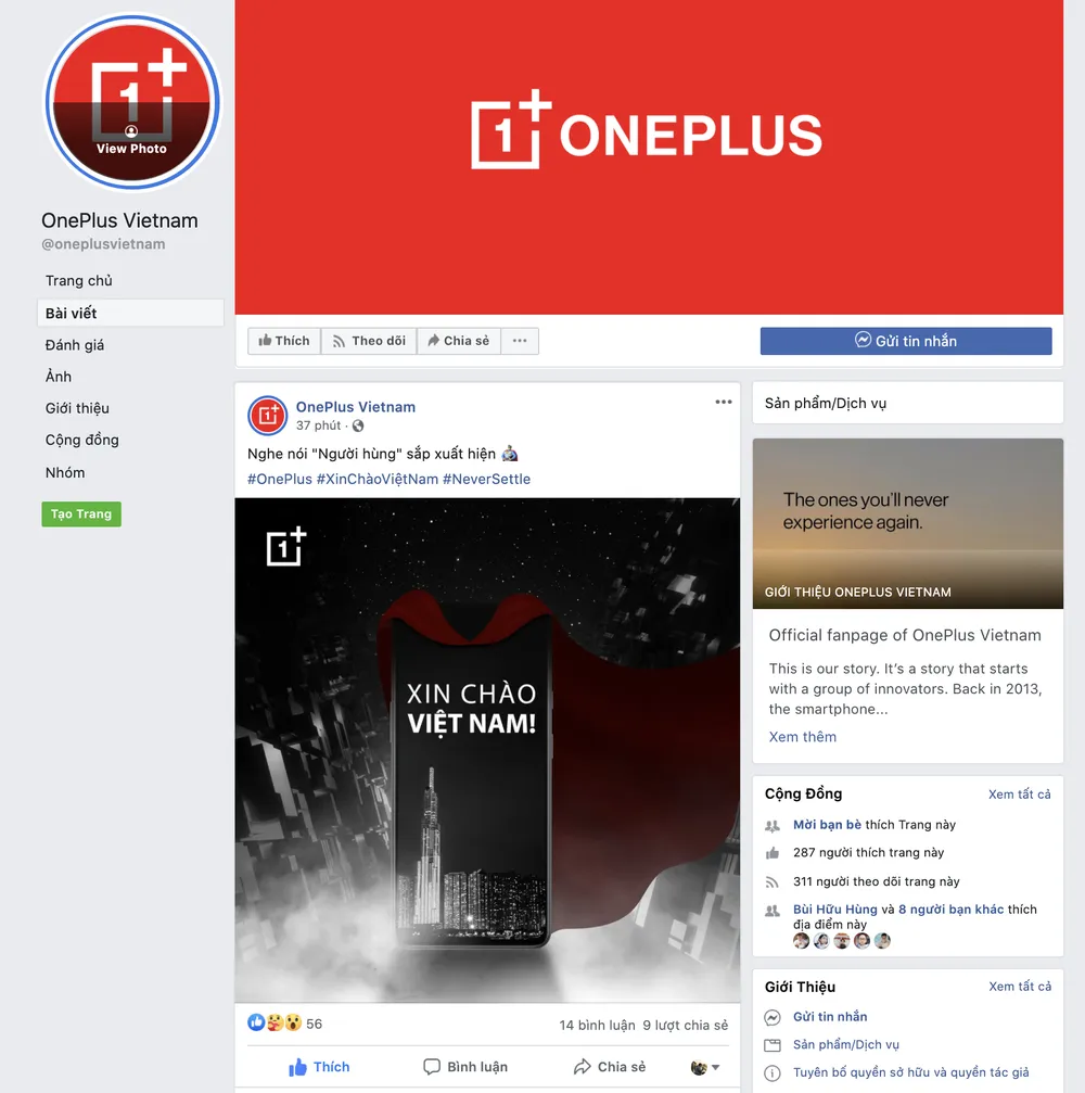 OnePlus chính thức gia nhập thị trường Việt Nam ảnh 1 OnePlus chính thức gia nhập thị trường Việt Nam ảnh 1