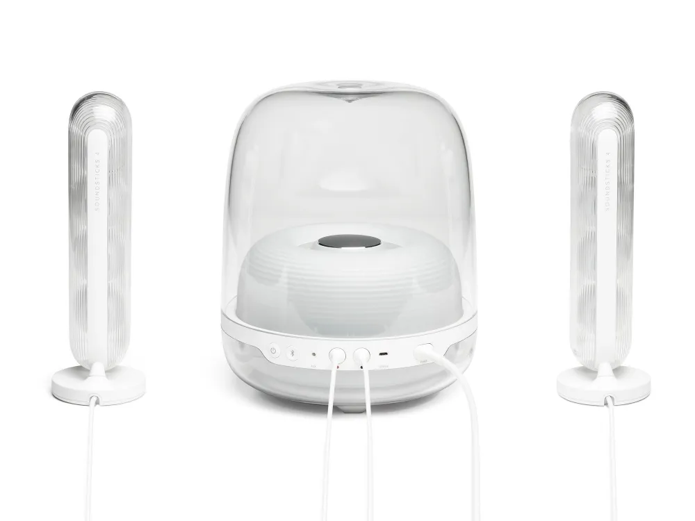 Harman Kardon: SoundSticks 4 dòng loa mang thiết kế biểu tượng ảnh 1