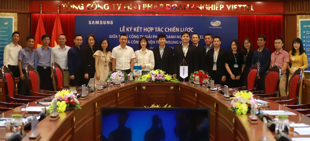Viettel và Samsung chính thức ký kết hợp tác chiến lược ảnh 1 Viettel và Samsung chính thức ký kết hợp tác chiến lược ảnh 1