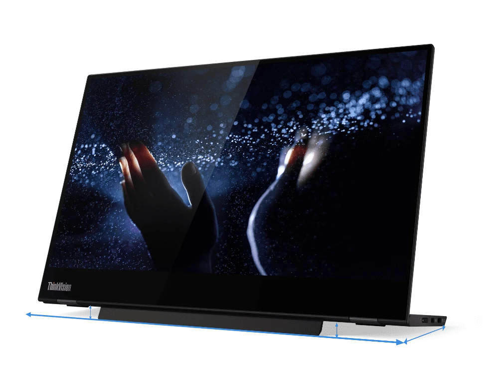 Lenovo: ThinkVision M14t với thiết kế màn hình14 inch FHD, nặng 698 gram