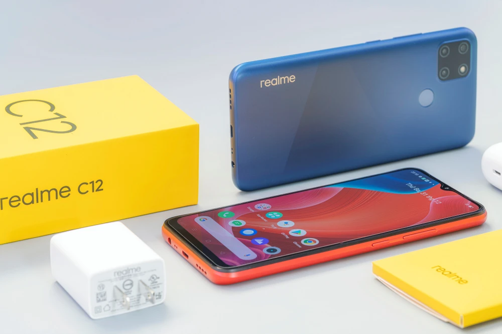 Realme C12: Pin 6.000 mAh, có mức giá 3,5 triệu động tại Việt Nam 