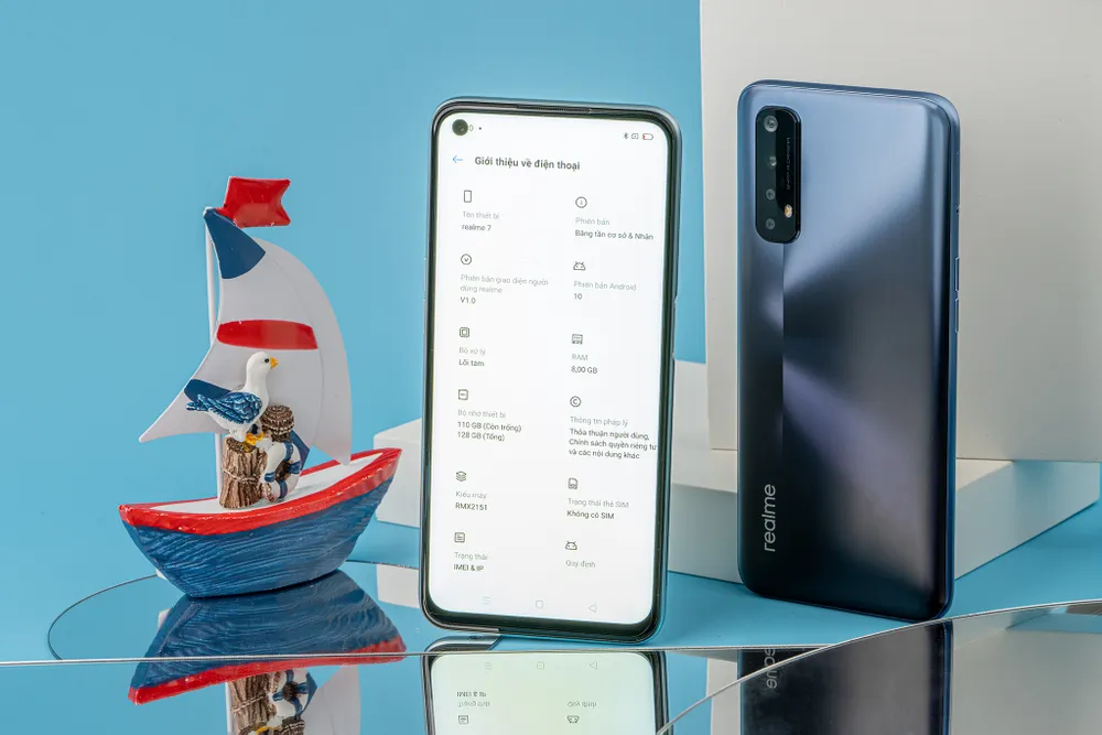 Realme 7 series với hai màu “Sương lam - Khói trắng” sắp mở bán tại Việt Nam  ảnh 1