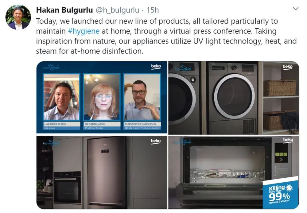 Loạt thiết bị gia dụng từ thương hiệu - Beko  ảnh 1