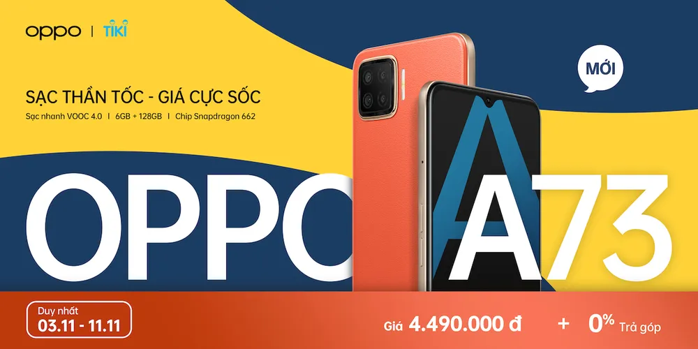 OPPO A73 chính thức lên kệ tại Việt Nam: Sạc thần tốc – Giá cực sốc ảnh 5 OPPO A73 chính thức lên kệ tại Việt Nam: Sạc thần tốc – Giá cực sốc ảnh 5