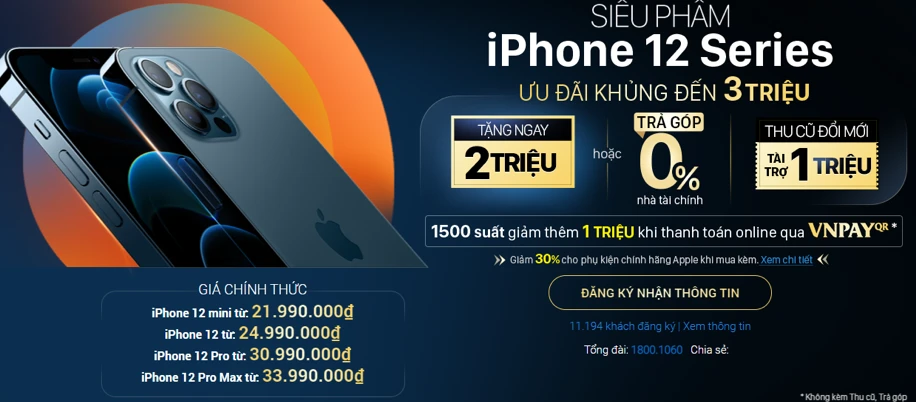 Nên chọn mua iPhone 12 ở những nơi có ưu đãi tốt