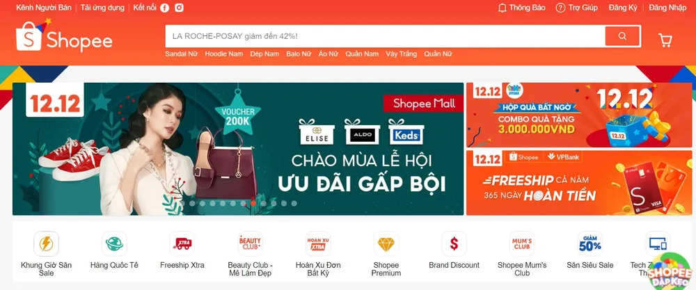Shopee khởi động sự kiện 12-12 sale sinh Nhật  ảnh 1