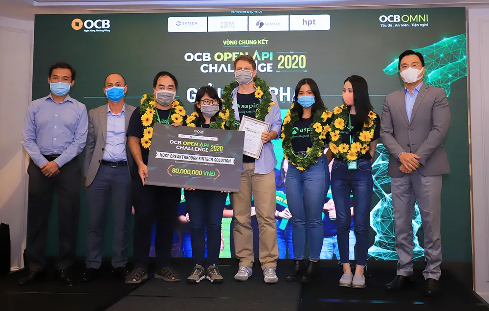 Aspire trở thành Quán quân cuộc thi OCB Open API Challenge 2020 ảnh 2