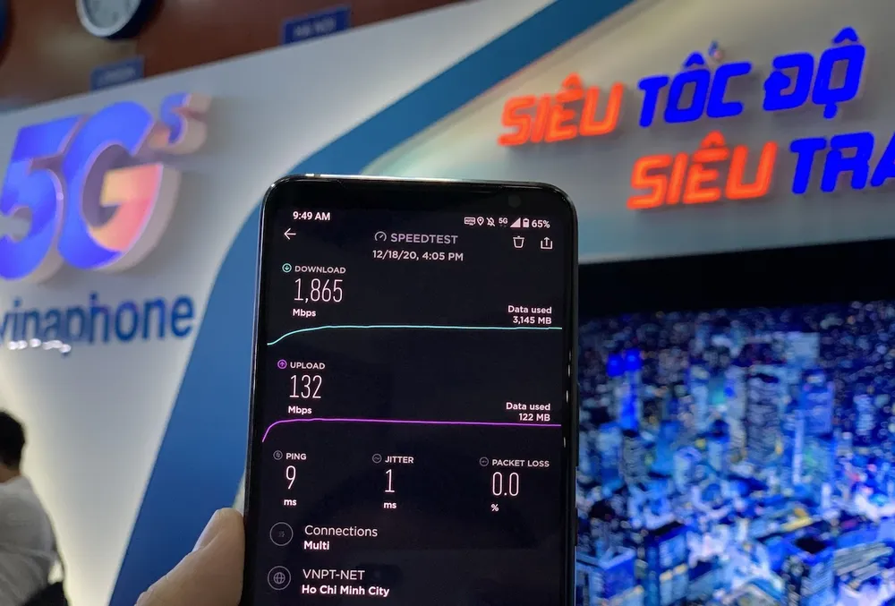 VNPT chính thức công bố vùng phủ sóng VinaPhone 5G tại Hà Nội và TPHCM ảnh 2